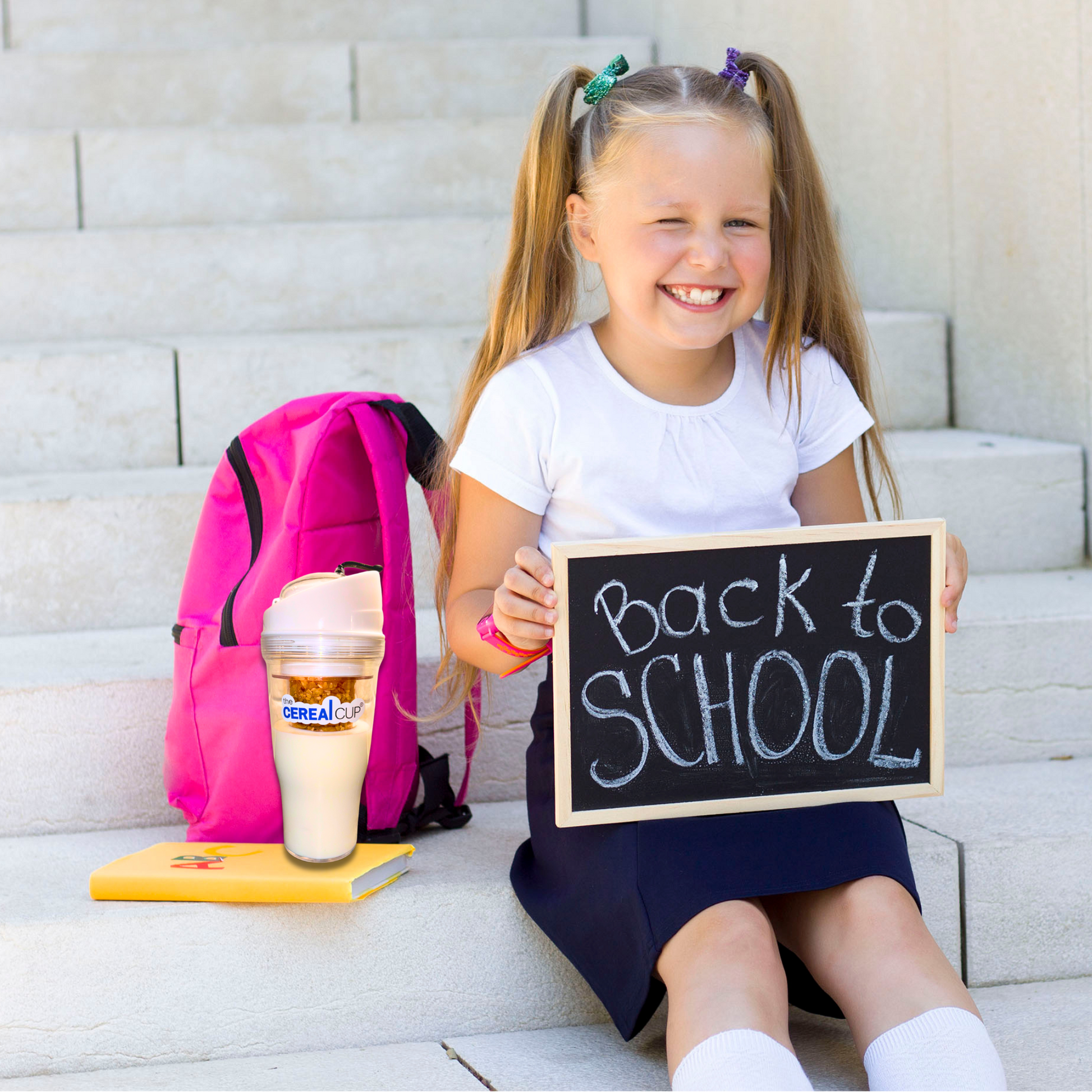 The Cereal Cup-Portable Cereal Cup Cereal on the GoCup To Go Cereal Cup Breakfast on the Go Cup Travel Cereal Cup