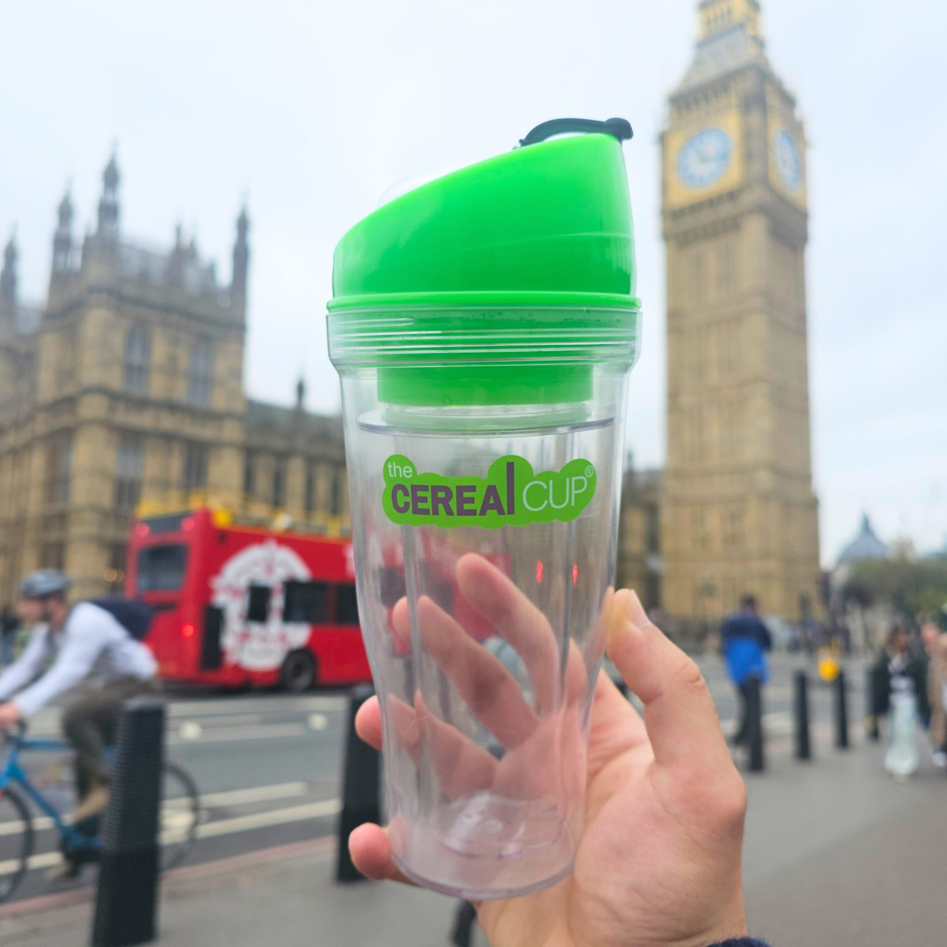 The Cereal Cup-Portable Cereal Cup Cereal on the GoCup To Go Cereal Cup Breakfast on the Go Cup Travel Cereal Cup Crunch Cup CrunchCUP