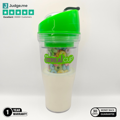The Cereal Cup Crunch Cup Portable cereal cup to go cereal cup crunch cup