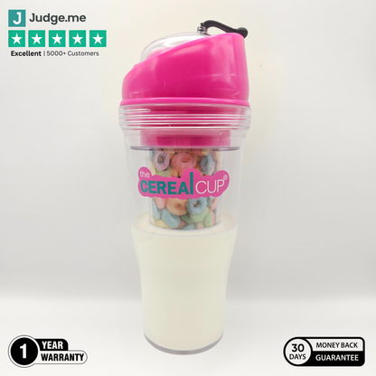 The Cereal Cup Crunch Cup Portable cereal cup to go cereal cup crunch cup