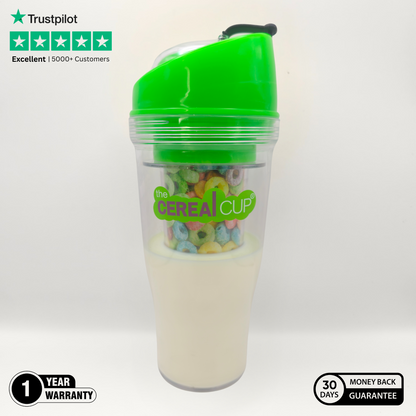 The Cereal Cup - Portable cereal cup to go cereal cup crunchcup Crunch cup
